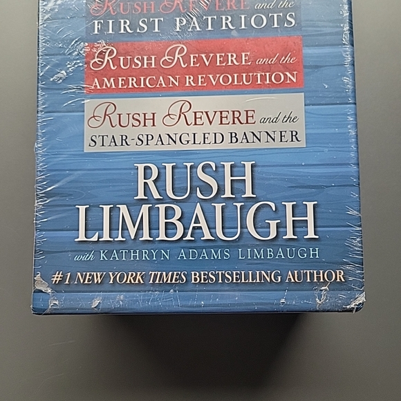 NEW/SEALED: Further Adventures of Rush Revere HARDCOVER Rush Limbaugh 4 book set - Picture 10 of 10